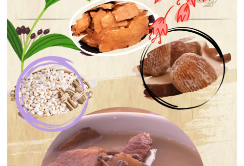 土茯苓炒薏米煲龙骨：泄浊解毒的养生药膳