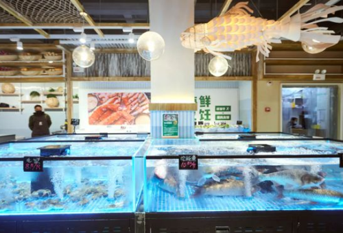 昌邑宏大有希水产门头：品质与创新的海洋馈赠  